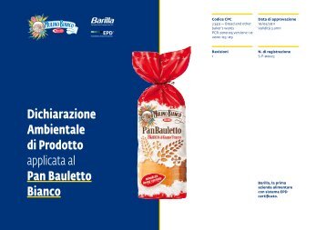 Pan Bauletto Bianco - The International EPDÂ® System