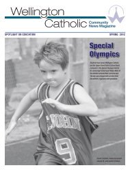 WCDSB Community News Magazine Spring 2012 - Wellington ...