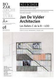 Jan De Vylder Architecten - Bozar.be