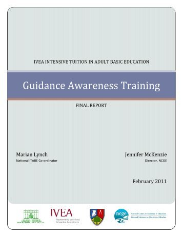 Guidance Awareness Training - IVEA