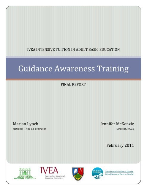 Guidance Awareness Training - IVEA