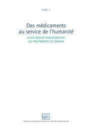 Des médicaments au service de l'humanité - Medicines for Mankind