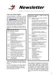 Newsletter du RÃ©seau santÃ© et activitÃ© physique ... - Prevention.ch