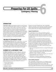 Preparing For Oil Spills: Contingency Planning 6 - Wildpro