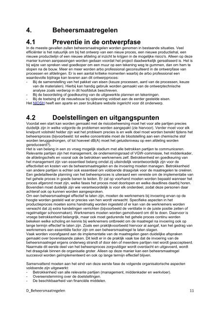 Dossier beheersmaatregelen - Arbokennisnet