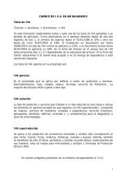 Documento cambio de I.V.A. AM Balneario - AM System