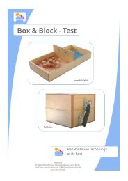 Box & Block - Test - Reha Stim
