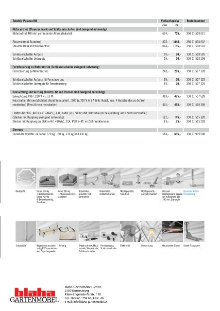 Palazzo® M8 - Blaha Gartenmöbel