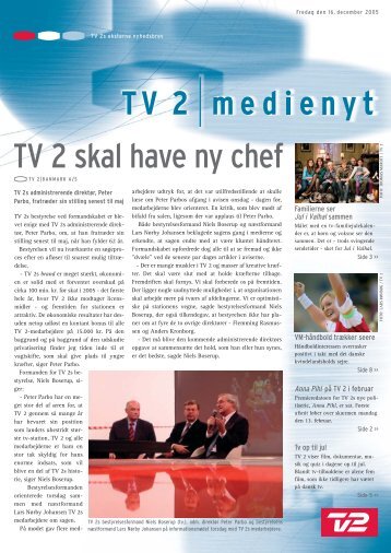 TV 2 skal have ny chef