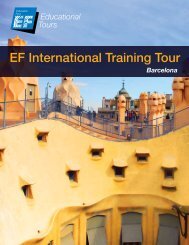 EF International Training Tour - EF Educational Tours