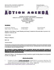 AGENDA & NOTICE OF HEARING MOHAVE COUNTY PLANNING ...
