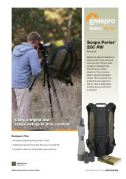 Download Lowepro Scope Porter 200 AW ... - Binoculars.com