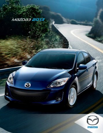 Brochure MAZDA3 2013