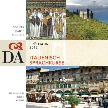 ITALIENISCH SPRACHKURSE - societÃ  dante alighieri salzburg