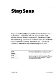 Stag Sans family - Commercial Type