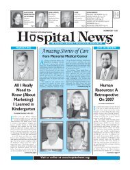 Amazing Stories of Care - Western Pennsylvania Healthcare News