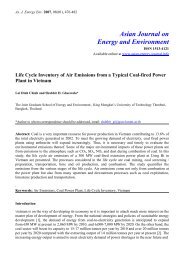 Life cycle inventory of air emissions from a typical coal-fired power ...