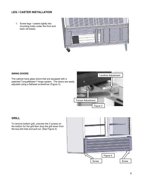 Installation & Operations Manual - Master-Bilt