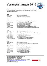 Veranstaltungen 2010 chronologisch - Maritime Landschaft Unterelbe