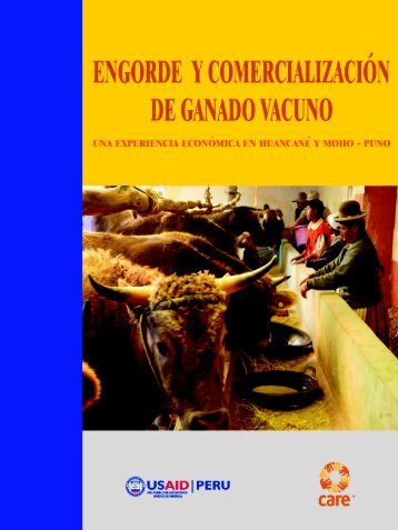 Engorde y comercializaciÃ³n de ganado vacuno: una experiencia ...