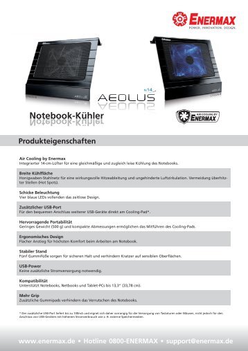 Notebook[KÄhler Notebook KÄhler - Enermax