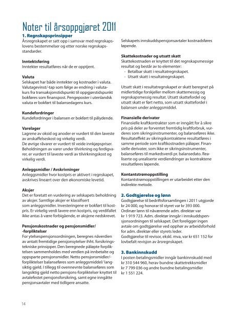 Ãrsrapport 2011.indd - SÃ¸r-Norge Aluminium AS