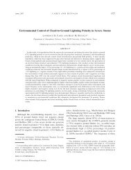 Environmental Control of Cloud-to-Ground Lightning Polarity in ...