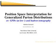 Position Space Interpretation for Generalized Parton Distributions