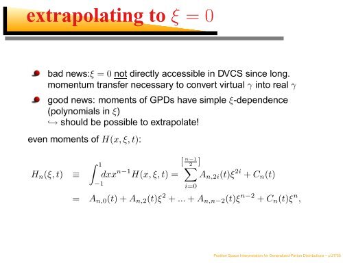 Position Space Interpretation for Generalized Parton Distributions