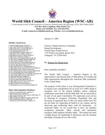 World Sikh Council – America Region (WSC-AR)