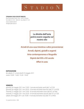 I tornata - Stadion Casa d'Aste