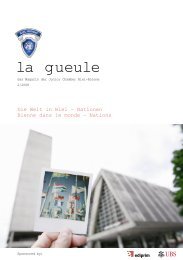 la gueule - Junior Chamber Biel-Bienne