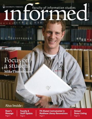 Winter 2005 - Faculty of Information - University of Toronto