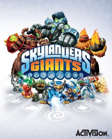 manual del juego para ps3 de skylanders giants