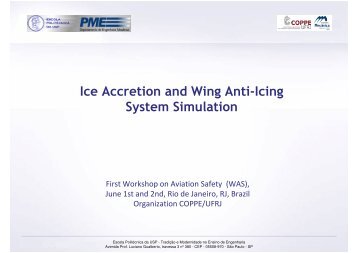 Ice Accretion and Wing Anti-Icing System Simulation