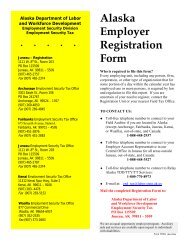 Alaska - Employers Registration - Intuit