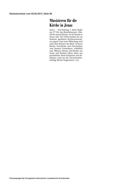 Pressespiegel_14_13 vom 30.03. bis 05.04.2013.pdf - Evangelisch ...