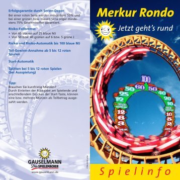 Merkur Rondo Jetzt geht's rund - Adp Gauselmann GmbH
