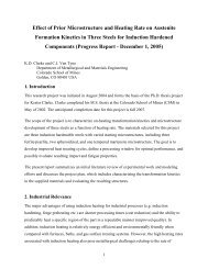 Effect of Prior Microstructure and Heating Rate on Austenite ...
