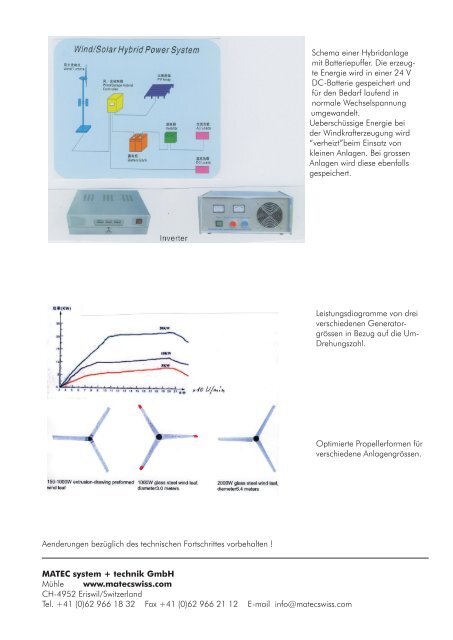 MA - Windgeneratoren TEC - Matec system + technik GmbH