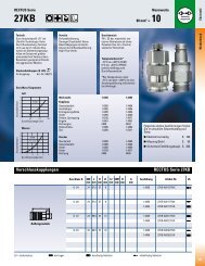 Verschlusskupplungen RECTUS Serie 27KB