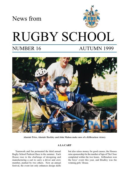 Autumn 99 | PDF (710KB) - Rugby School