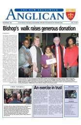 Bishop's walk raises generous donation - Anglican Diocese of ...