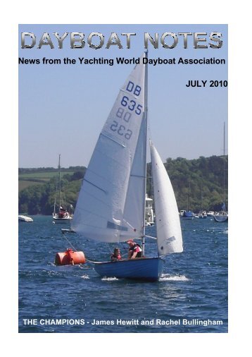 News from the Yachting World Dayboat Association JULY 2010 - Ywdb ...