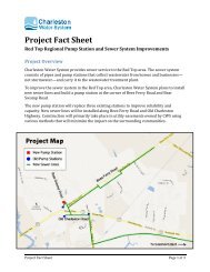 View the project fact sheet - Charleston Water System