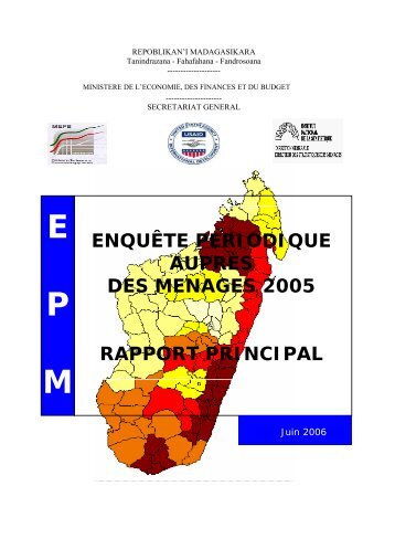 pdf 1 074 ko - Institut national de la statistique malgache (INSTAT)