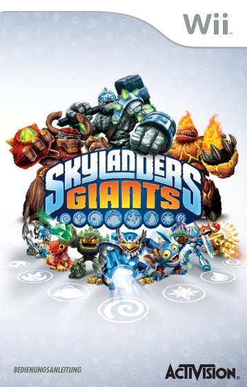 SKYLANDERS Giants Wii-HANDBUCH