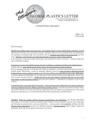 The Global Plastics Letter
