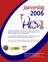 Jaarverslag werking 2006 - HROV