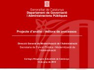 Projecte Analisi millora processos - Enginyers Industrials de ...